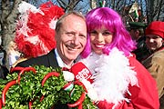 OB Ude mit WM Hut der Markfrauen(Foto: Martin Schmitz)